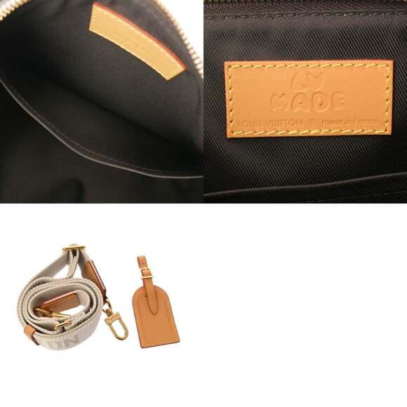 LOUIS VUITTON Louis Vuitton Monogram Stripe LV Squared City Keepall Brown M45... - Picture 11 of 11